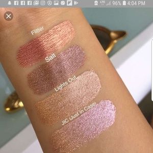 🚫sold.Colourpop JIC, Lights out, Salt. Metallics.